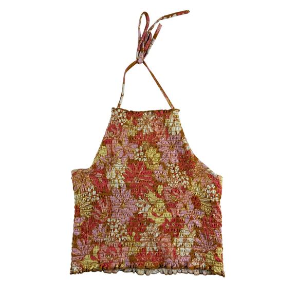 Billabong Feels Like Summer Halter Top - Size Medium - Picture 1 of 6